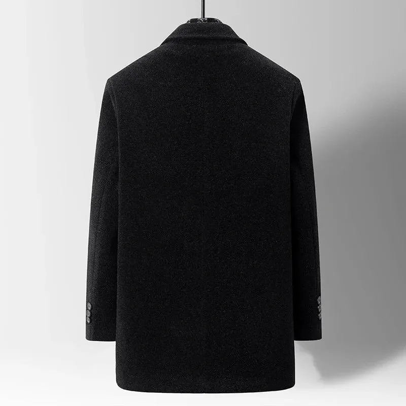 Veldon Checkweave Trench Coat